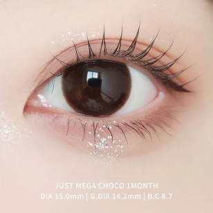  Ann365 1Month – Just Mega Choco超大版清亮啡 月拋 2片裝